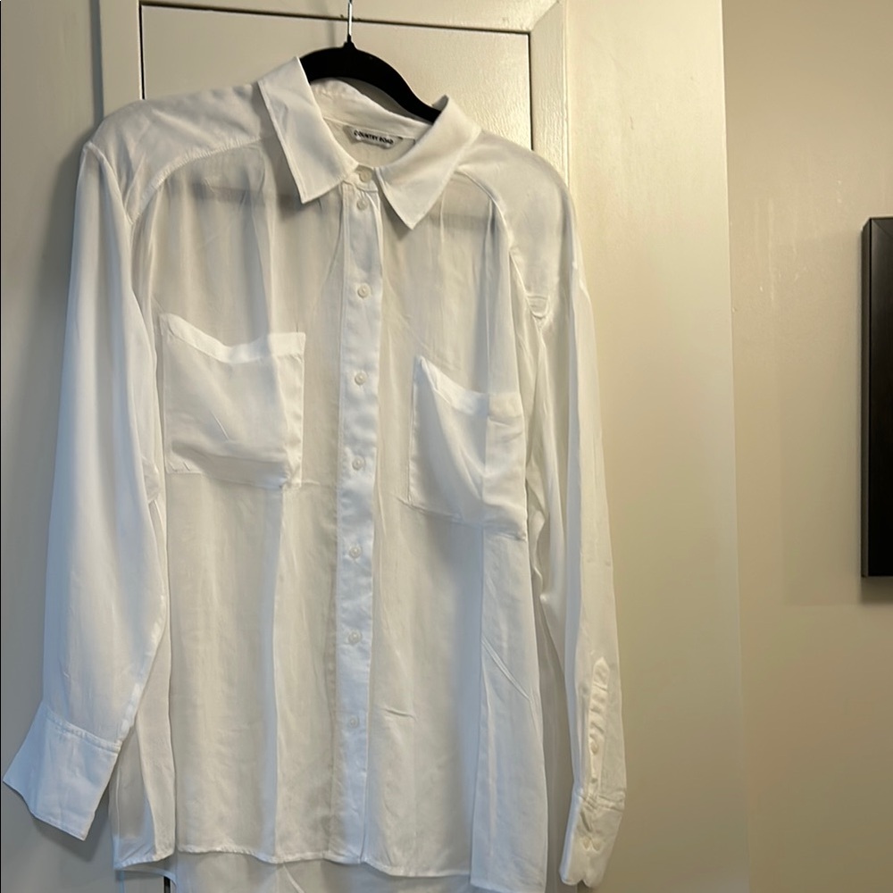 Country Road Classic White Men's Shirt